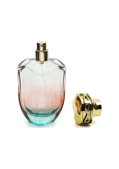 Parfüm Şişesi 100 Ml 2 Adet Çift Renkli Oval Model