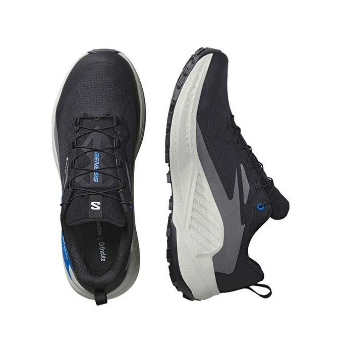 Salomon Genesis Gore-tex Erkek Outdoor Koşu Ayakkabısı L47807800 Siyah Siyah