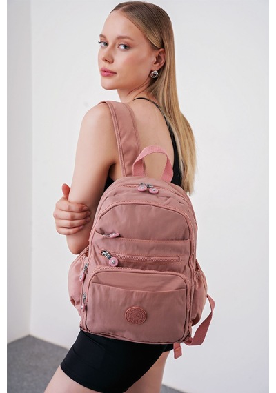 Beverly Hills Polo Club 24S.Kgs.Art.0017 Kadın Sırt Çantası Pembe