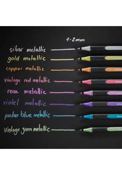 Schneider Paint-It 1-2Mm Metalik Fineliner Keçe Uçlu Kalem Bakır