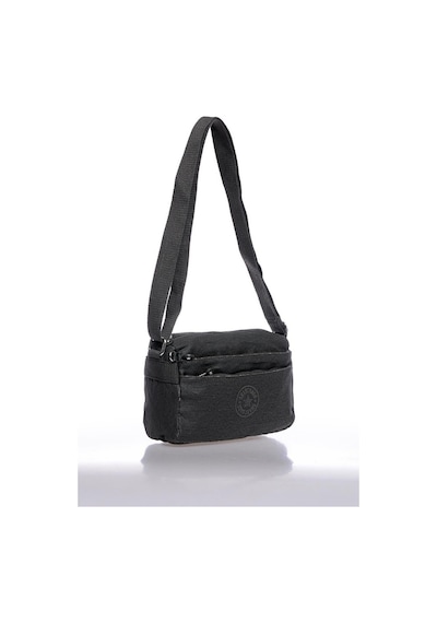 Smart Bags 1006 Kanvas Kumaş Postacı Çantası (Siyah) Siyah