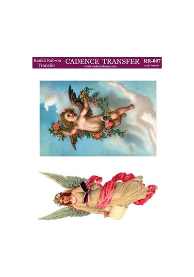 Cadence Renkli Rub-on Transfer 17x25 Cm. Rr-007