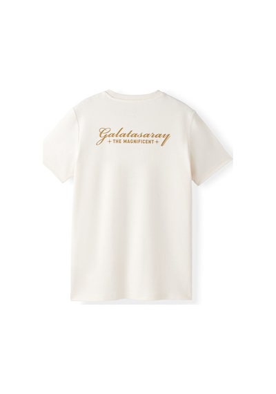 Gsstore Galatasaray Erkek T-shirt E252138 Ekru