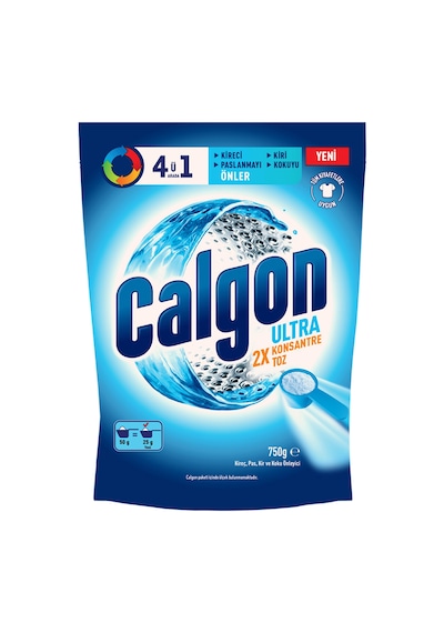 Calgon Ultra Konsantre Çamaşır Makinesi Kireç Önleyici 750 G Diğer
