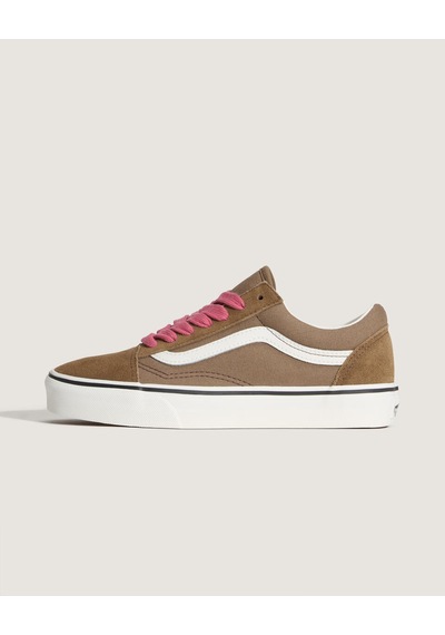 Tommy Hilfiger Old Skool Uniseks Kahverengi Spor Ayakkabı - Vn000d6w