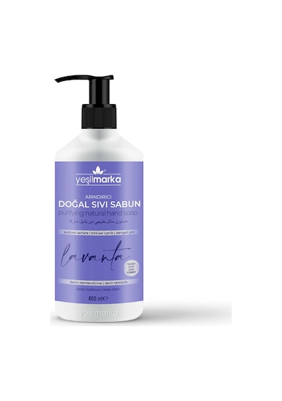 Yeşilmarka Doğal Sıvı Sabun Lavanta 400 ML
