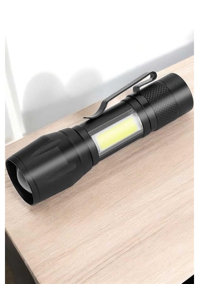 El Feneri Led Usb Şarjlı Zoom Mini Led Işık Acil Durum Feneri Diğer 49560347