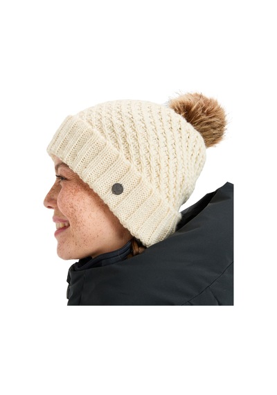 Roxy Roxy Blizzard Beanie Kadın Bere Wcf0 Beyaz