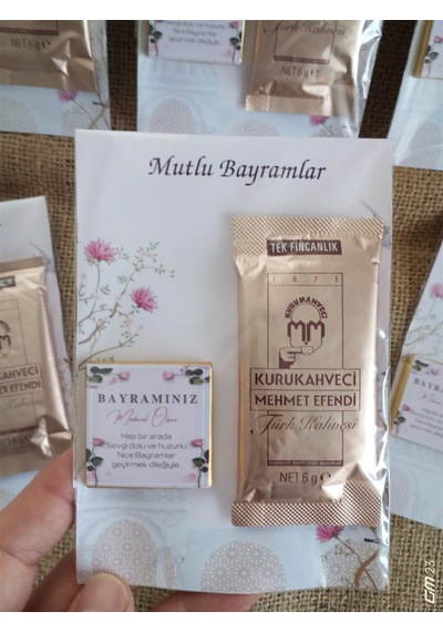 Kurukahveci Mehmet Efendi Kahve 6 G + Çikolata 10'lu