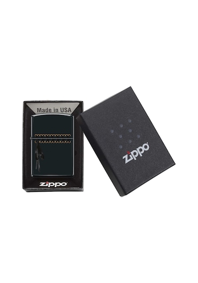 Zippo Çakmak - Yeni Sezon218 Laced Lıd Desıgn 1 Numara Siyah