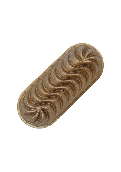 Sara Baton Döküm Kek Kalıbı 35cm Gold Gold