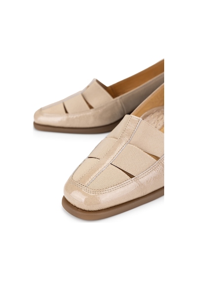 Relax Anatomic Kadın Hakiki Deri Bej Comfort Ayakkabı 611 E6217 Bn Ayk Y19 Vernıce Sand Kum Rengi
