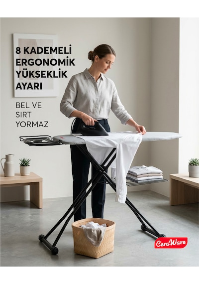 Ceraware Nero Premium Ütü Masası