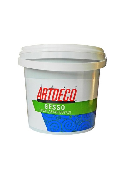 Artdeco Gesso Tuval Astar Boyası Siyah 1000Ml