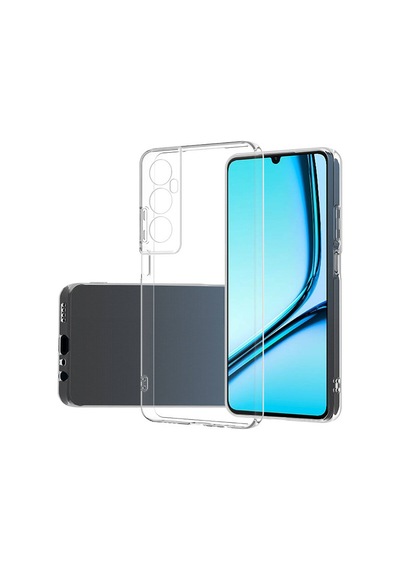 Nihcase Realme C65 4g Kılıf Süper Tpu Jelly Transparan Silikon