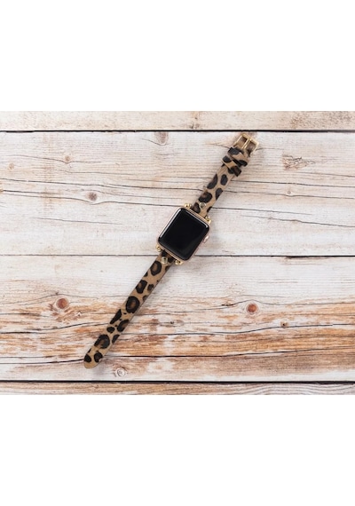 Apple Watch Uyumlu Deri Kordon 38-40-41mm Gt Leo1n Diğer
