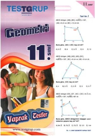 11.Sınıf Geometri Yaprak Test Testgrup