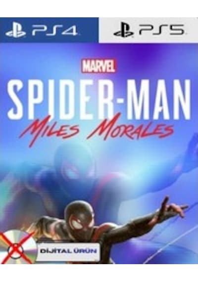 Marvel S Spider Man Miles Morales Playstation 4-5 Uyumlu Dijital