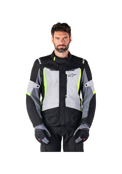 Alpinestars St-1 Wp Korumalı Motosiklet Montu Siyah Gri Sarı