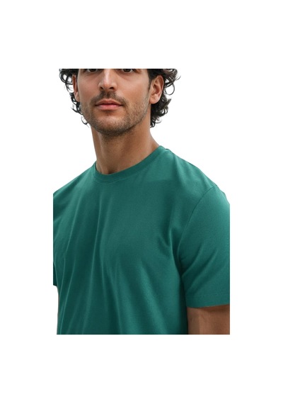 Ar-ma Erkek Regular Fit Pamuk Süprem Basic Bisiklet Yaka Tişört Y31344408002 Yeşil L