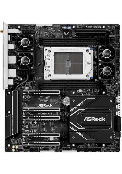 Asrock TRX50 WS WIFI 6E AMD TRX50 WS 7600 MHZ (OC) DDR5 Soket AM5 Extended ATX Anakart