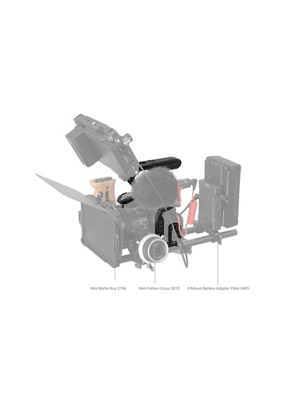 Smallrig 3441 Panasonic Lumıx Gh6 / Gh7 İçin Black Mamba Serisi Kamera Kafes Kiti