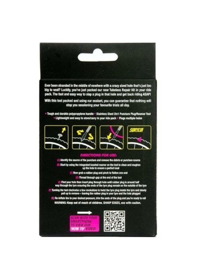 Muc-off Tubeless Tamir Kiti 205367 Siyah