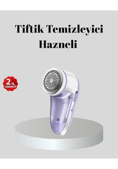 Şarjlı Tiftik Temizleyici Çıkarılabilir Hazneli, Anti-statik Fırçalı, Usb Şarjlı çok renkli