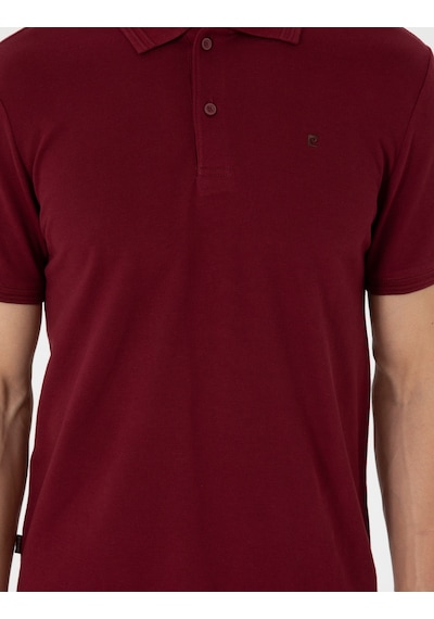 Pierre Cardin Erkek Bordo Tişört Basic 50306448-vr014 Bordo