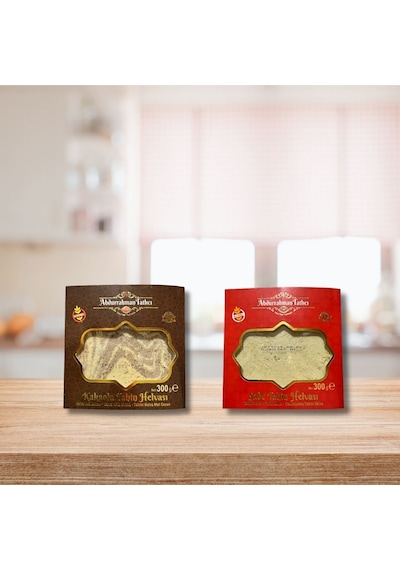 Sade Tahin Helvası & Kakaolu Tahin Helvası 300 Gr