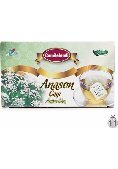 Cemilefendi Anason Süzen Poşet Çay 20'li
