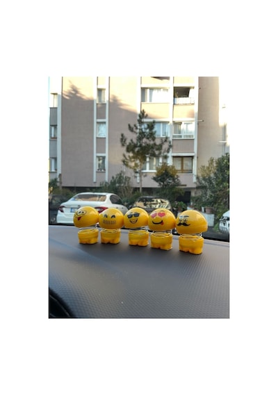 Zıp Zıp Emoji Kafalar 5li Set