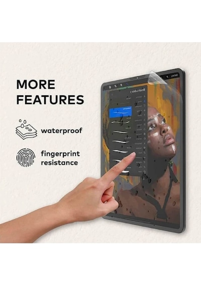 Apple Uyumlu iPad  Pro 11'' 2018 İle Paperlike Kağıt Hissi Yazım Çizim Ekran Koruyucu Film