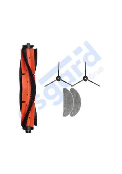 Roidmi Eve - Eve Plus Uyumlu 1 Ana Fırça 2 Yan Fırça 2 Mop Pkt-iasgf0000656