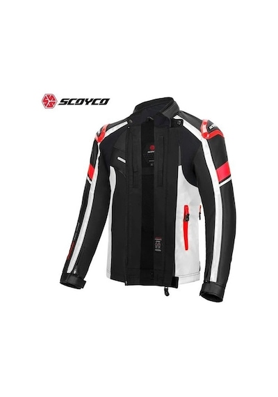 Scoyco Jk152 4 Mevsim Mont Kırmızı