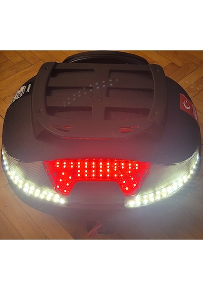 Özel Yapım 46 Lt Ledli Siyah Bagaj Çantası