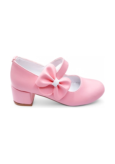 Beebron Ortopedik Topuklu Abiye Kız Çocuk Ayakkabı Soft Series Abiayk2401 Pembe Pembe