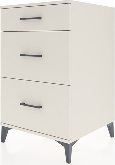 Kronos Komodin 3 Çekmeceli 60x59x96 Aytaşı-aytaşı Aytaşı