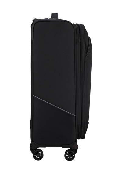 American Tourister Siyah Unisex Çekçekli Kumaş Valiz Summerrıde-spınner Exp Tsa