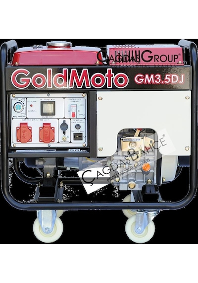 Goldmoto Gm4.5Dj Dizel Marşlı Jeneratör 4.5 Kw Monofaze