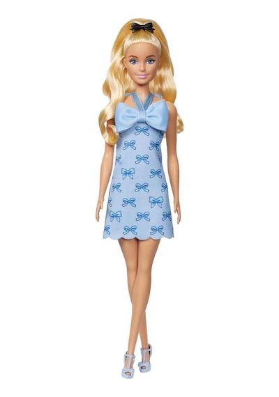 Barbie® Büyüleyici Parti Bebekleri - Mavi Fiyonklu Elbiseli  HYT93