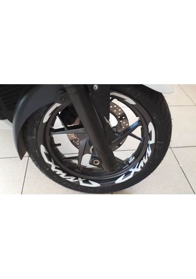 Yamaha Xmax Fosforlu / Düz Renk Jant Şeridi