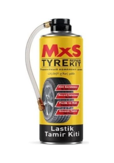 LASTİK TAMİR KİTİ ŞİŞİRİR-ONARIR-GÜVENLİ TAMİR 400ML