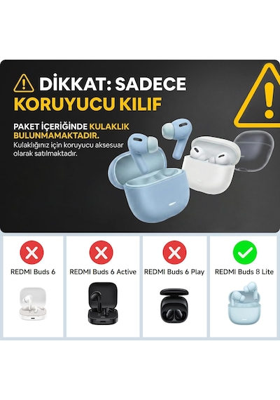 Xiaomi Redmi Buds 8 Lite Kılıf Karakter Figürlü Hllo Ktty