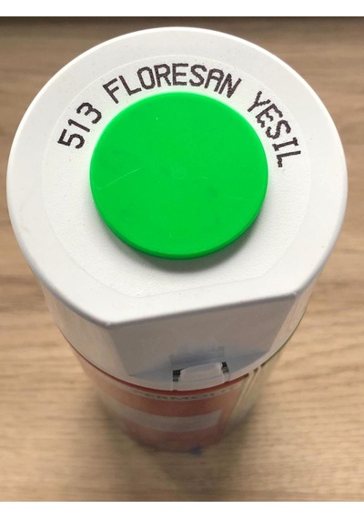 Akçalı 513 Floresan Yeşil Sprey Boya 400 ML
