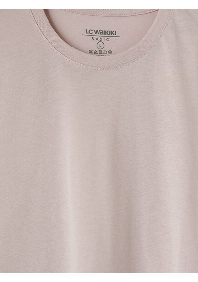 Lcwaıkıkı Classic Pembe %100 Pamuk Regular Fit Basic Tişört
