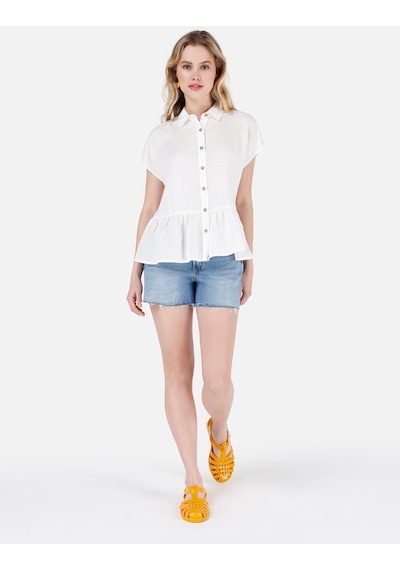 Colin's Colins Rahat Kesim Yüksek Bel Jean Mavi Kadın Jean Şort Cl1068621 Cl1068621 Q1.v1 Dn43242 Denim