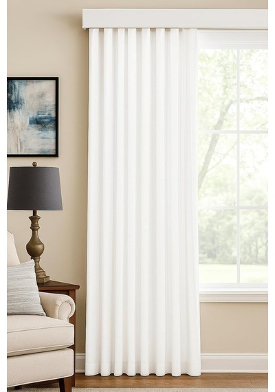 Fabric Design Saten Beyaz Güneşlik Yüksek Kaliteli 150 X 260 Diğer