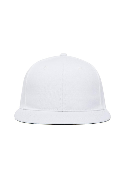 Külah Basic Street Snapback Hiphop Cap Beyaz Şapka - Beyaz