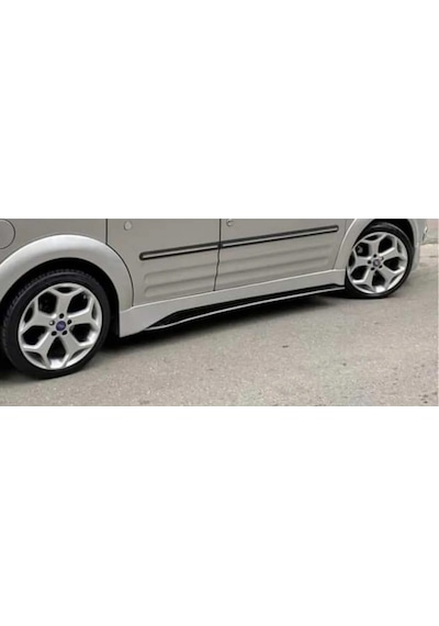 Ford Connect 2002-2013 Uyumlu Marşpiyel Boyasız Plastik Mat Siyah